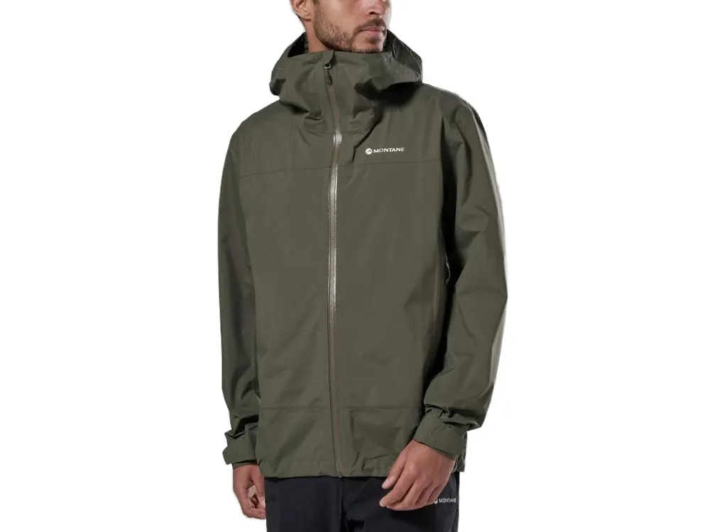 Montane Norste Lite Jacket, moss - pánská lehká nepromokavá bunda Nejprodávanější