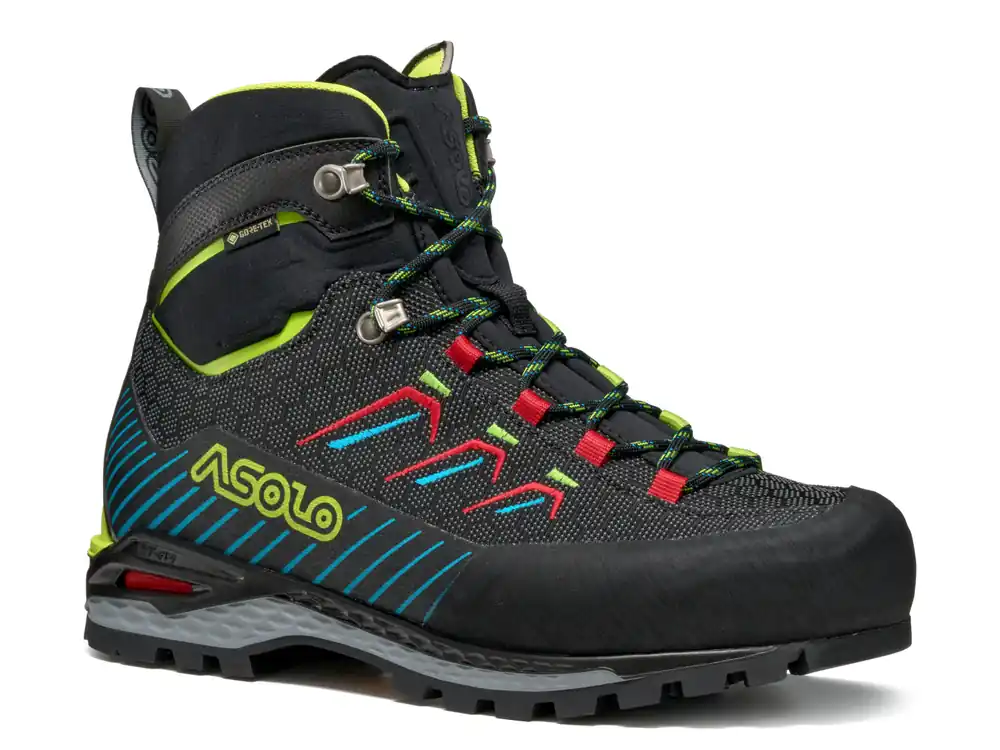 Asolo Freney EVO Light Mid GV, black/lime green - pánské pohorky Nová Kolekce