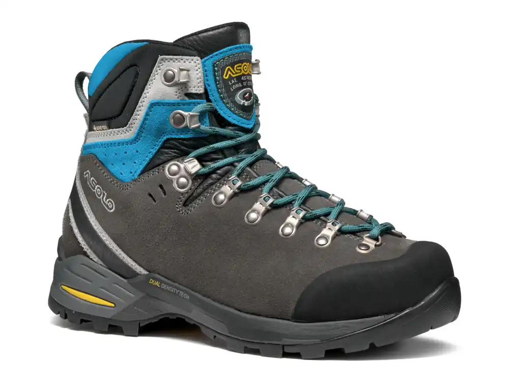 Nejlepší Volba Asolo Greenwood PRO GV Woman, graphite/danube blue - dámské kotníkové boty