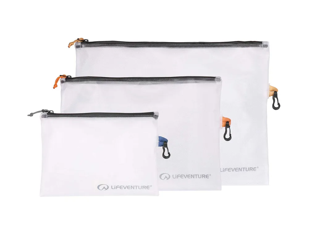 Sleva Lifeventure Travel Organisers (3pc Set) - cestovní uzavíratelné sáčky