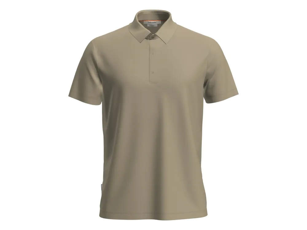 Horká Nabídka Icebreaker Mens Merino 150 Tech Lite III SS Polo, Flagstone