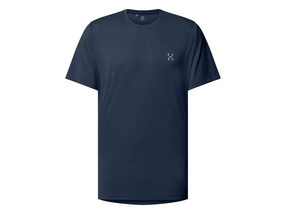 Cenový Hit Haglöfs Trekk Tech Tee, Tarn Blue - pánské ultralehké tričko