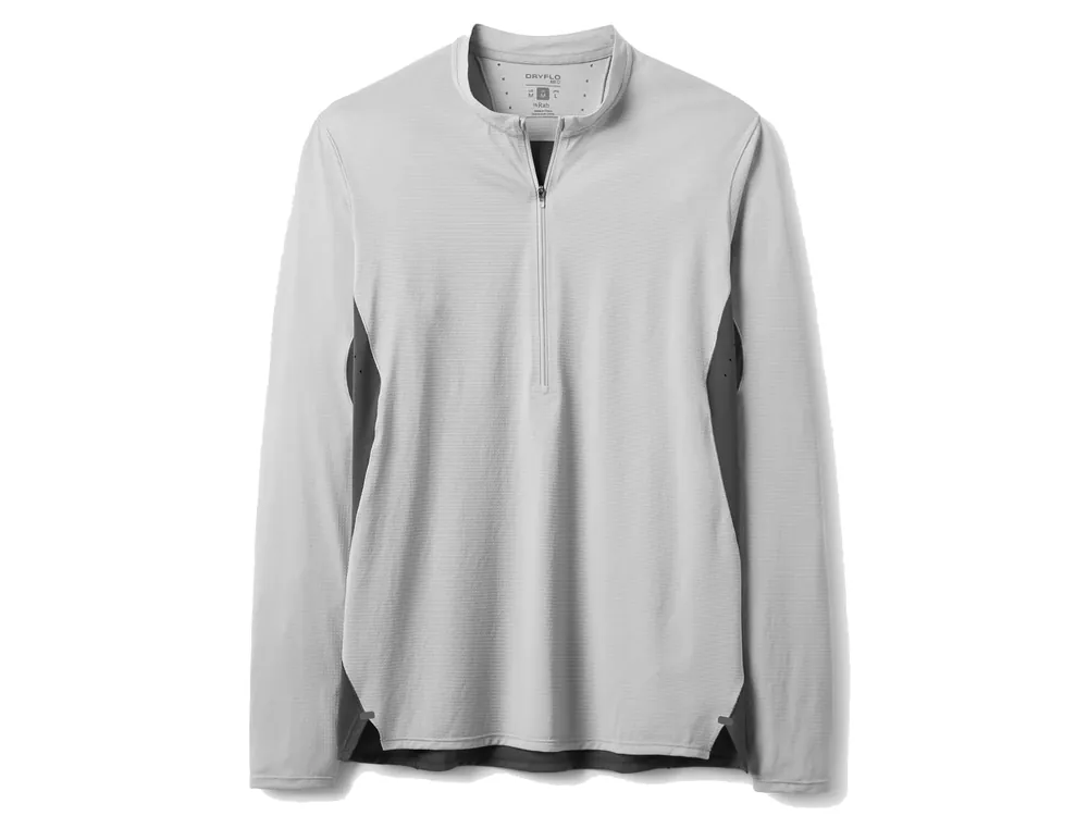 Rab Sonic Ultra Zip, light zinc/graphene - pánské běžecké triko Pouze Dnes