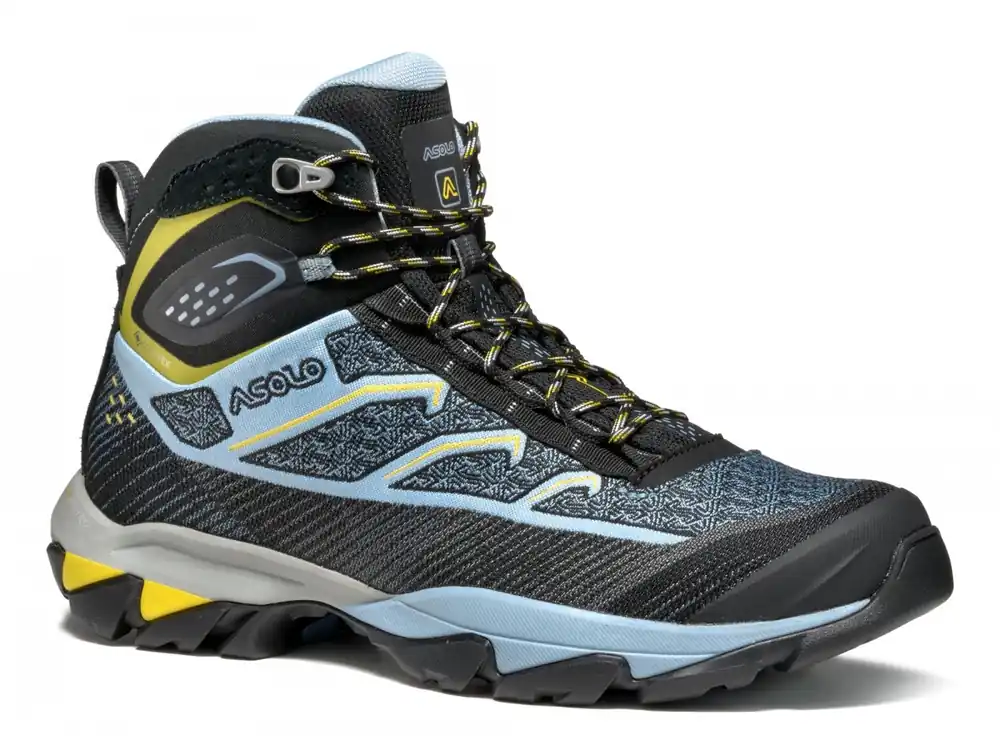 Rychlé Dodání Asolo Acadia Mid Jaquard GTX Woman, blue fog - dámské boty