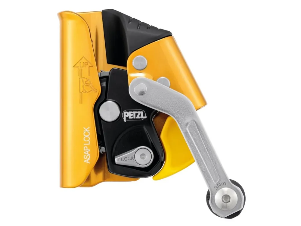 Petzl Asap Lock - pohyblivý zachycovač pádu se zajišťovací funkcí Akční Cena