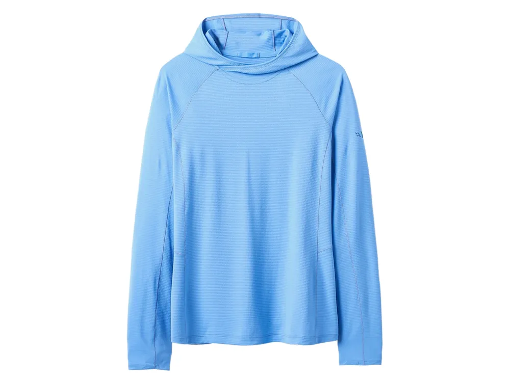 Speciální Cena Rab Womens Sonic Hoody, bluebird - dámská lehoučká mikina s kapucí