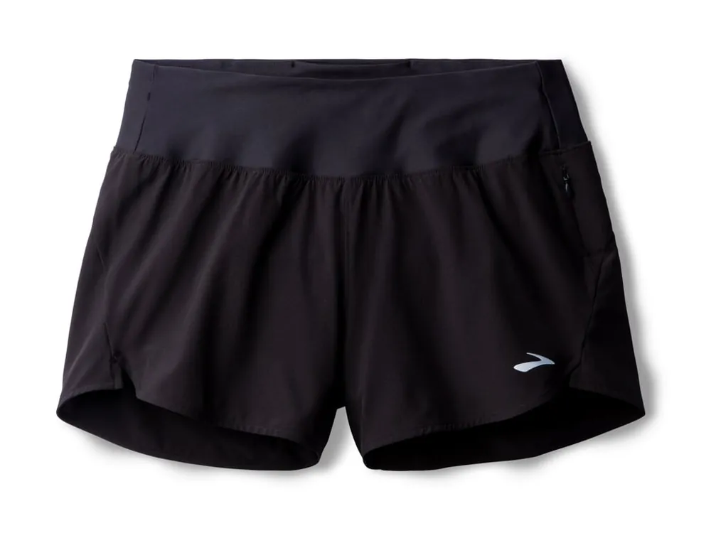 Výhodná Nabídka BROOKS Chaser 3" Short 2.0 W, Black - dámské kraťasy