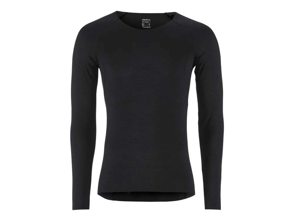 Omezená Nabídka Craft Pro Dry Nanoweight LS M, black - pánské ultralehké triko