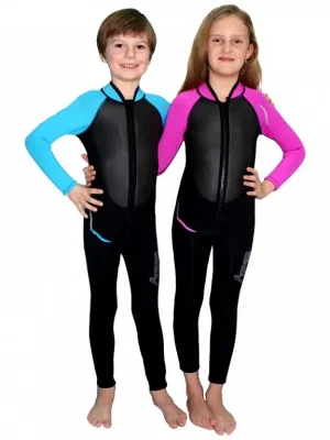 Jen Po Omezenou Doba Agama NEMO Superstretch 3 mm dětská neoprenová kombinéza růžová 14-16 let