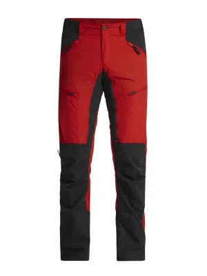 Oblíbený Lundhags Makke Ms Pant pánské kalhoty Lively Red/Charcoal L