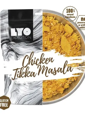 LyoFood Kuřecí Tikka Masala s rýží 1 porce Přímo Od Výrobce