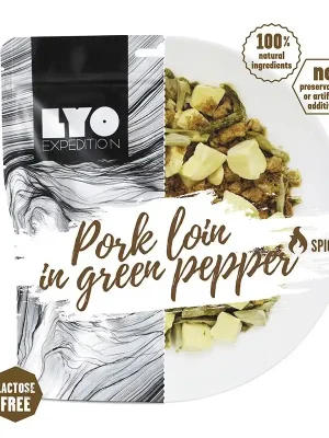 LyoFood Vepřové se zeleným pepřem a bramborem 1 porce Novinka