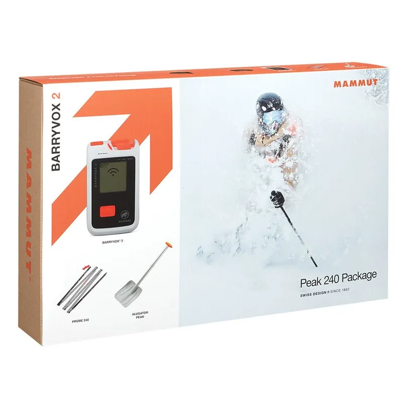 Mammut Barryvox 2 Peak 240 Package lavinový vyhledávač Nízká Cena