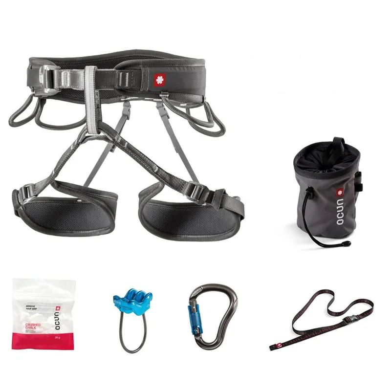 Ocún Climbing Twist set šedá XS-M Vrácení Zdarma