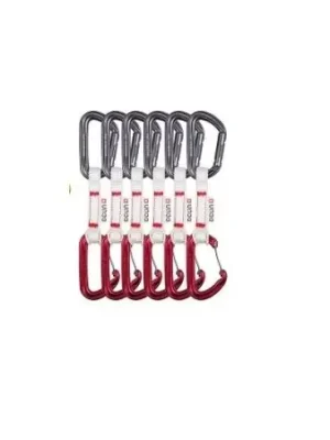 Ocún HAWK QD COMBI BIO-DYN-RING 15 mm 10 cm 6-pack red Expresní Doručení