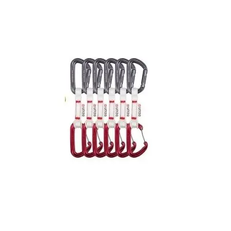 Ocún HAWK QD COMBI BIO-DYN-RING 15 mm 10 cm 6-pack red Expresní Doručení
