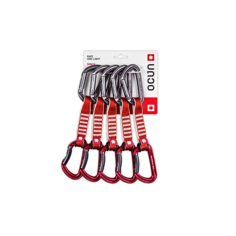 Ocun Hawk QD Zoom PA 15/22 mm 12 cm 6-pack red Pouze Dnes