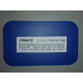 Záplaty PES/PVC 1100 g - 5 ks modrá Nejprodávanější