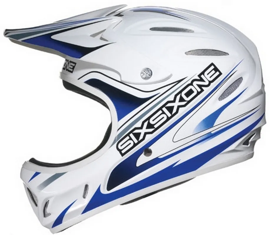 Cyklistická helma 661 Strike white/blue Rychlé Dodání