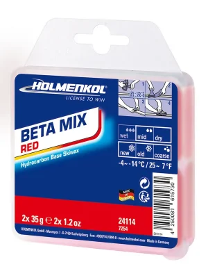 Holmenkol Betamix red 2x35g Top Prodej