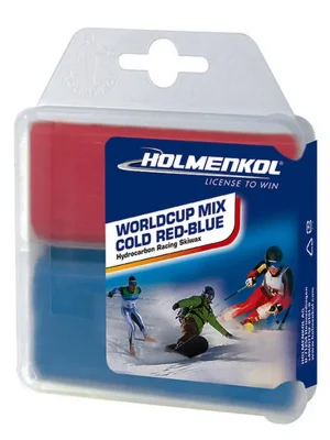 Holmenkol WC Mix Cold red/blue 2x35g Výprodej