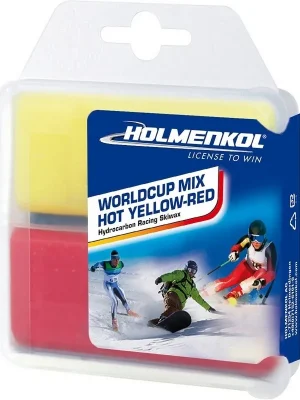 Holmenkol WC Mix Hot yell/red 2x35g Akční Cena