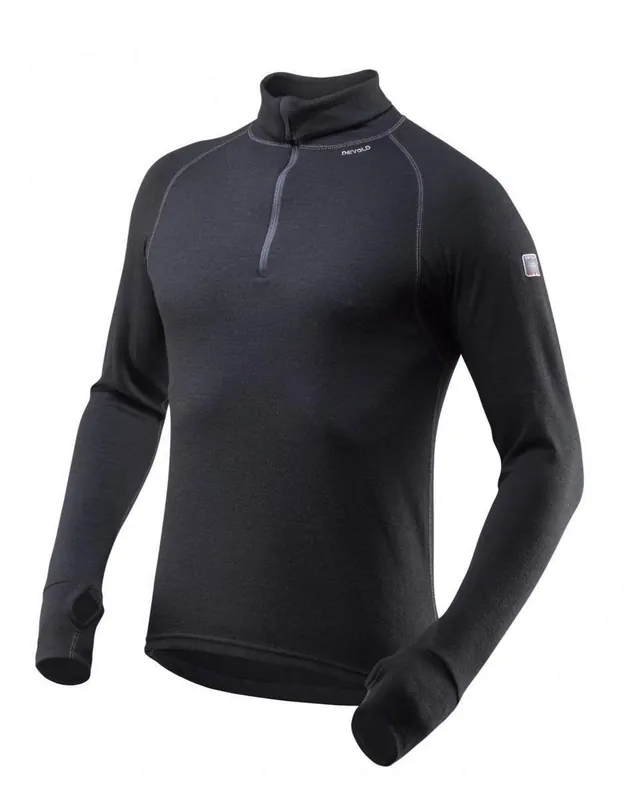 Termoprádlo Devold Expedition Zip Neck black Originální