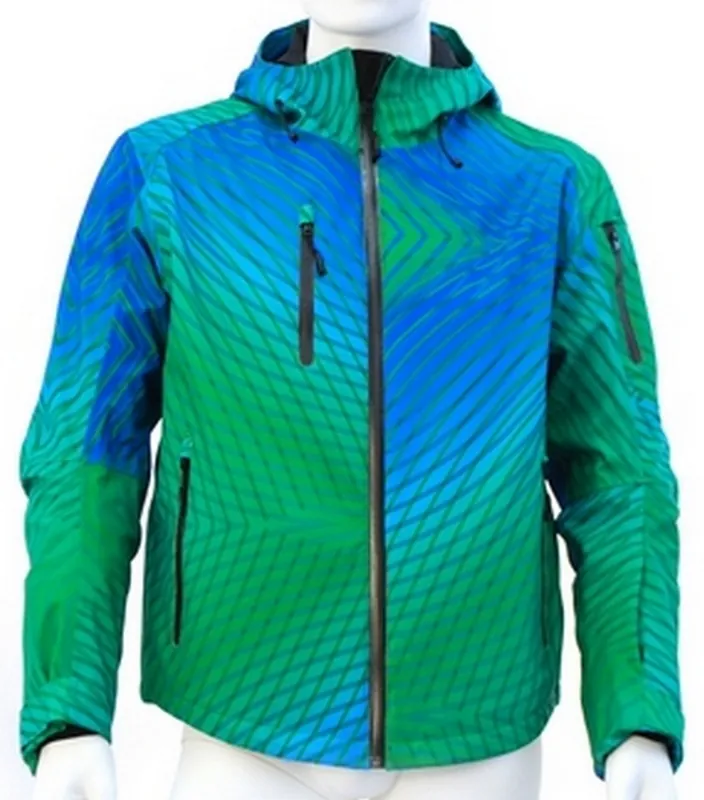 Völkl Yellow Hoody Jacket bright azure print Levný