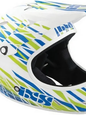 Cyklistická helma IXS Phobos Spider white/green Omezená Nabídka