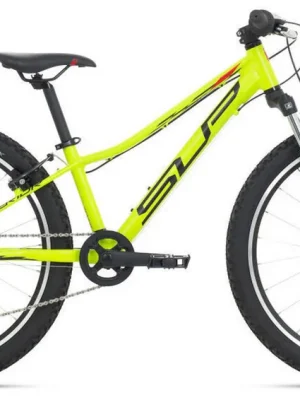 Dětské kolo Superior Racer XC 24 lime/red Zlevněný