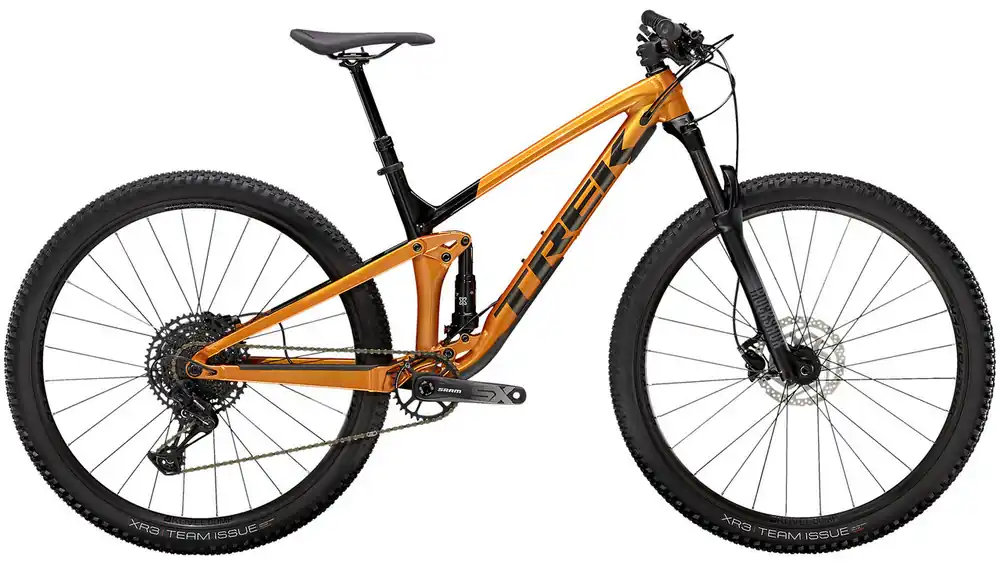 Časově Omezené Celoodpružené kolo Trek Top Fuel 7 SX factory orange/trek black