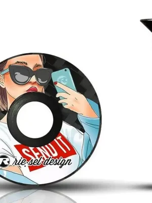 Riesel design stem.cap víčko hlavového složení girl send Vysoce Kvalitní