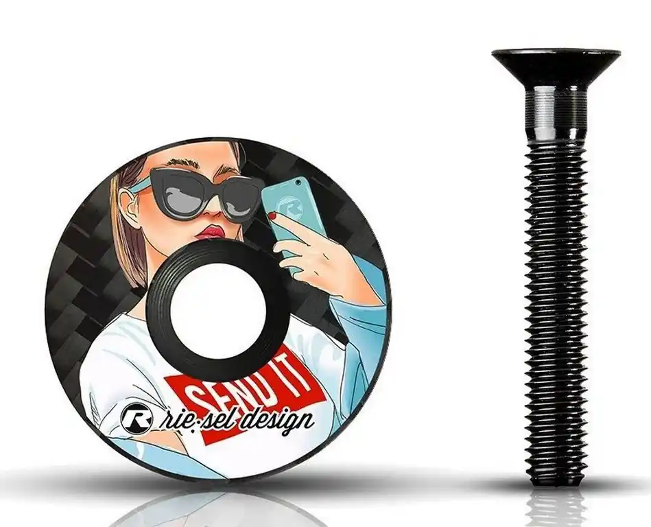 Riesel design stem.cap víčko hlavového složení girl send Vysoce Kvalitní