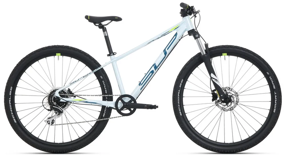 Juniorské horské kolo Sup Racer XC 27 white/blue/yellow Kup Teď
