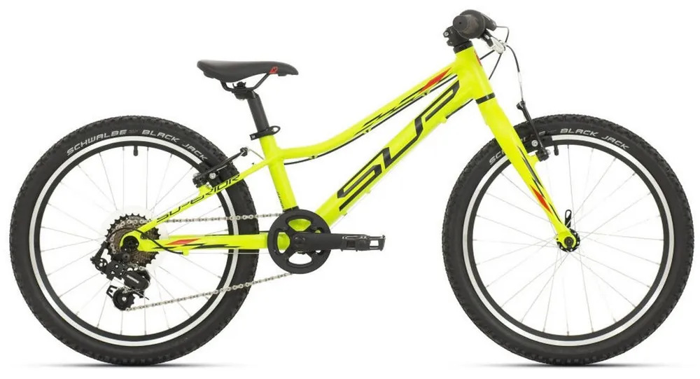 Jen Po Omezenou Doba Dětské kolo Sup XC 20 Racer matte lime/black/red