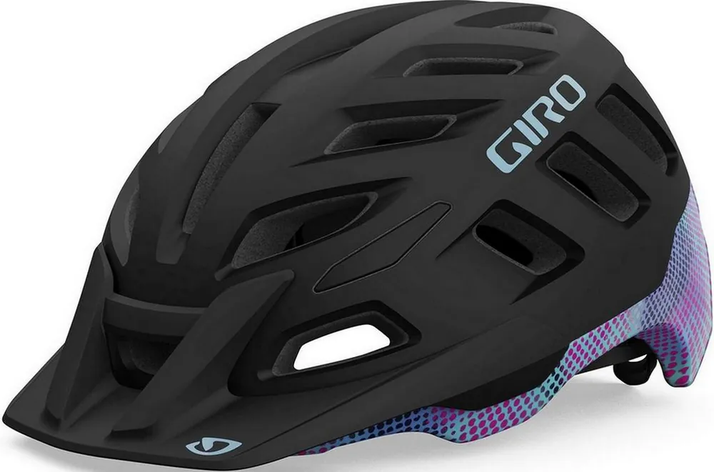 Cyklistická helma Giro Radix W Mat Black/Chroma Dot Dokud Zásoby Vydrží