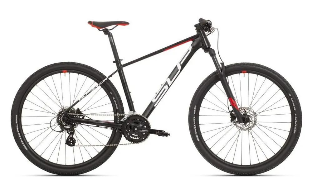 Horské kolo Sup XC 819 matte black/white/red Cenový Hit