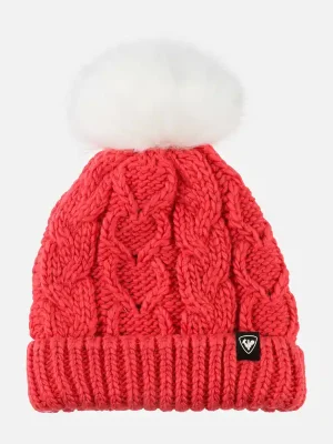 Čepice Rossignol Bony Fur pink Oblíbený