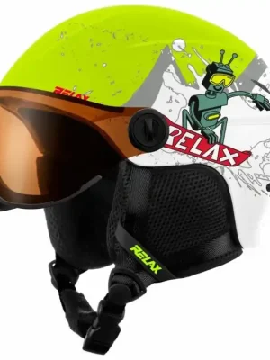 Speciální Cena Lyžařská helma Relax Twister Visor yellow