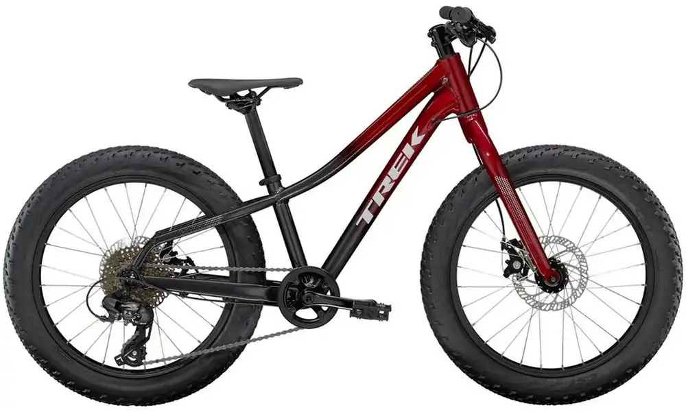 Dětské kolo Trek Roscoe 20 Rage red to dnister black fade Originální