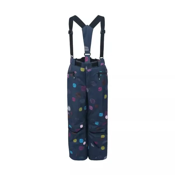 Super Cena Zimní kalhoty Color Kids Ski Pants AOP festival fuchsia