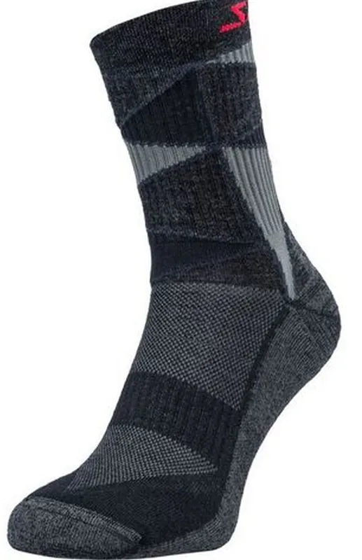 Horká Nabídka Ponožky běžkové Silvini Vallonga UA1745 36-38 black/red