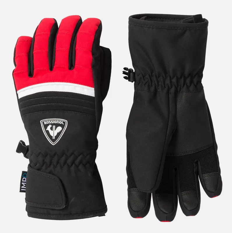Lyžařské rukavice Rossignol Tech G Junior sports red Hit Sezóny