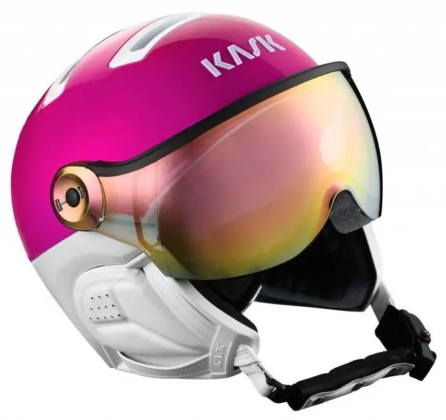 Lyžařská helma se štítem Kask Piuma R Class Sport orchid Značkový