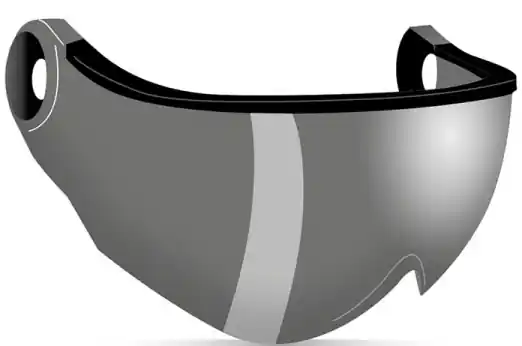 Omezená Nabídka Náhradní štít Kask Piuma Visor dark mirror S3