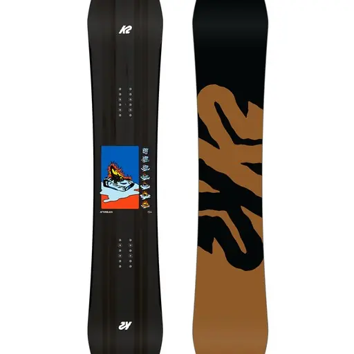 Oblíbený Snowboard K2 Afterblack Wide black
