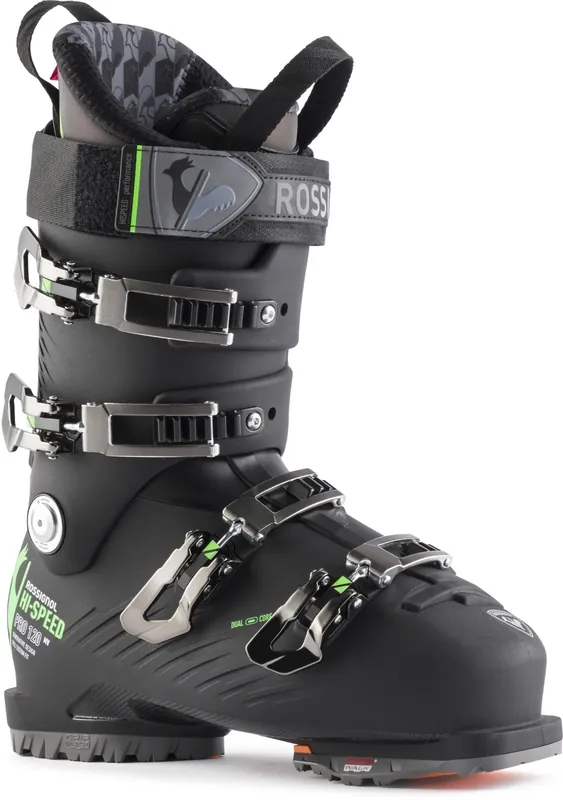 Pánské lyžařské boty Rossignol Hi-Speed Pro 120 MV black/geen Zlevněný