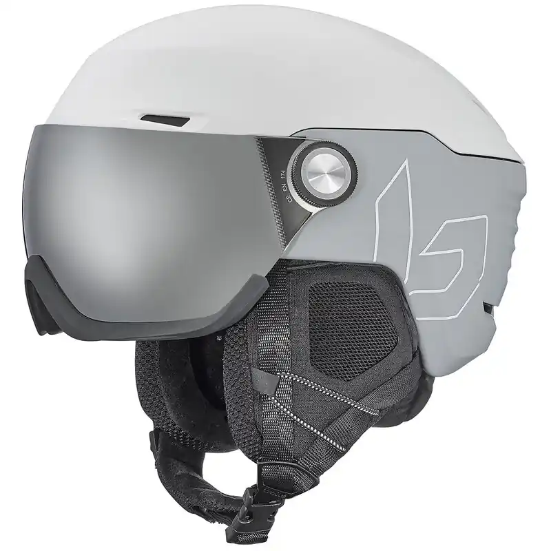 Zlevněný Lyžařská helma Bollé V-Ryft Pure VISOR white matte S3+S1
