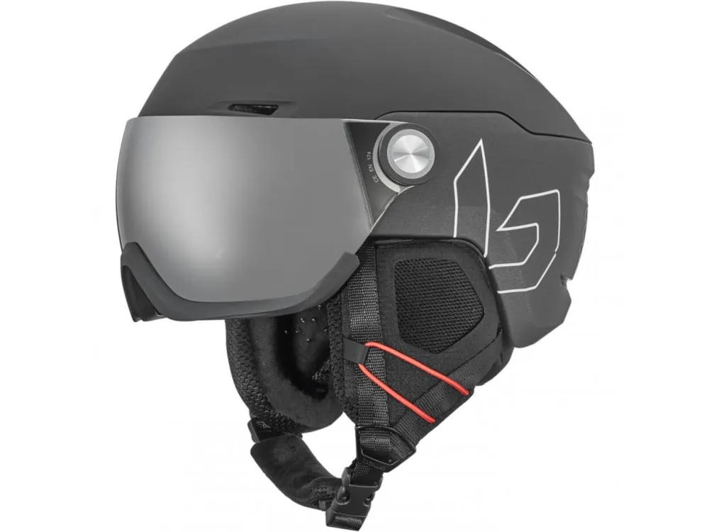 Lyžařská helma Bollé V-Ryft Pure VISOR black matte S3+S1 Vrácení Zdarma