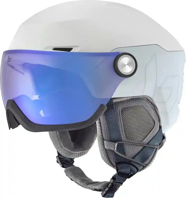 Nejlepší Volba Lyžařská helma Bollé V-Ryft Pure VISOR pearl matte photochromatic